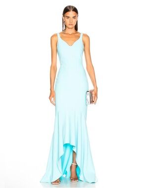 Cinq A Sept Sade Gown in Blue Topaz NWT